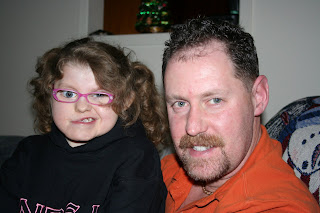 Kennedy with Uncle Scott on New Year's Eve