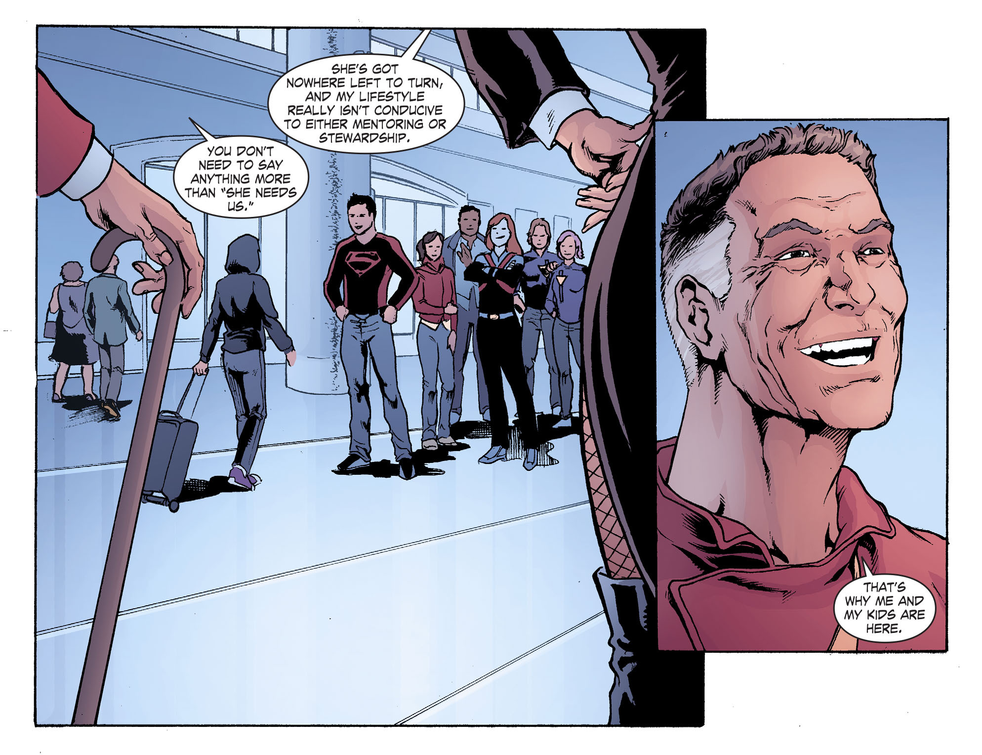 Read online Smallville: Harbinger comic -  Issue #4 - 14