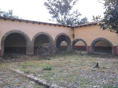 Caballeriza en la ex hacienda la Quemada