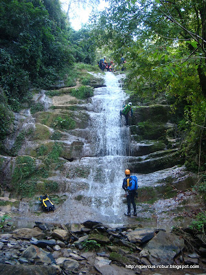 Cascada en afluente al barranco Chuveje