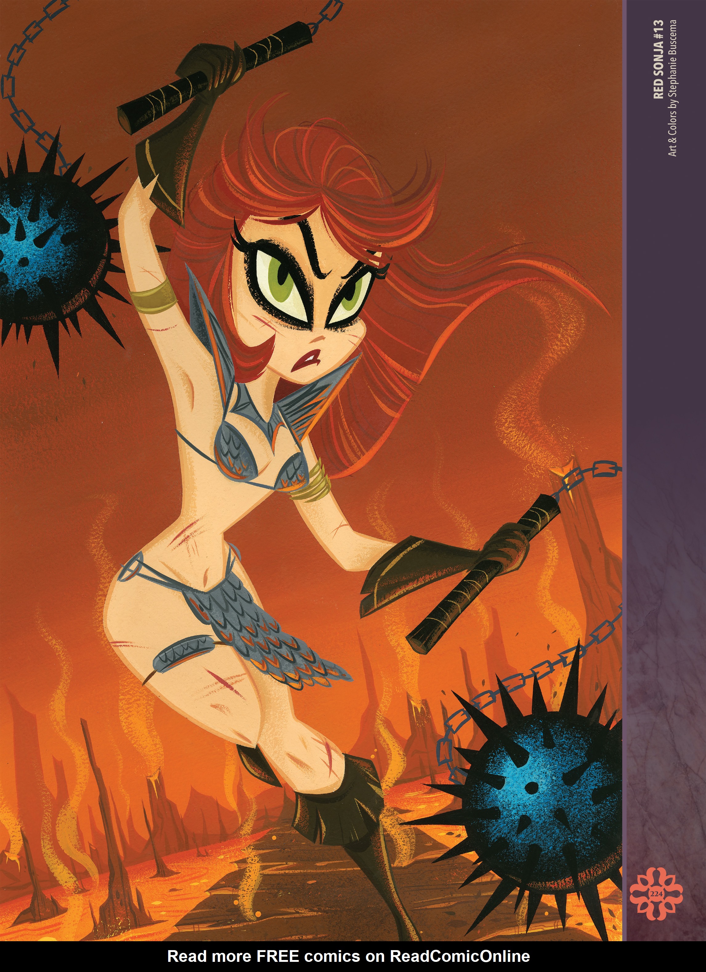 Read online The Art of Red Sonja comic -  Issue # TPB 2 (Part 3) - 25