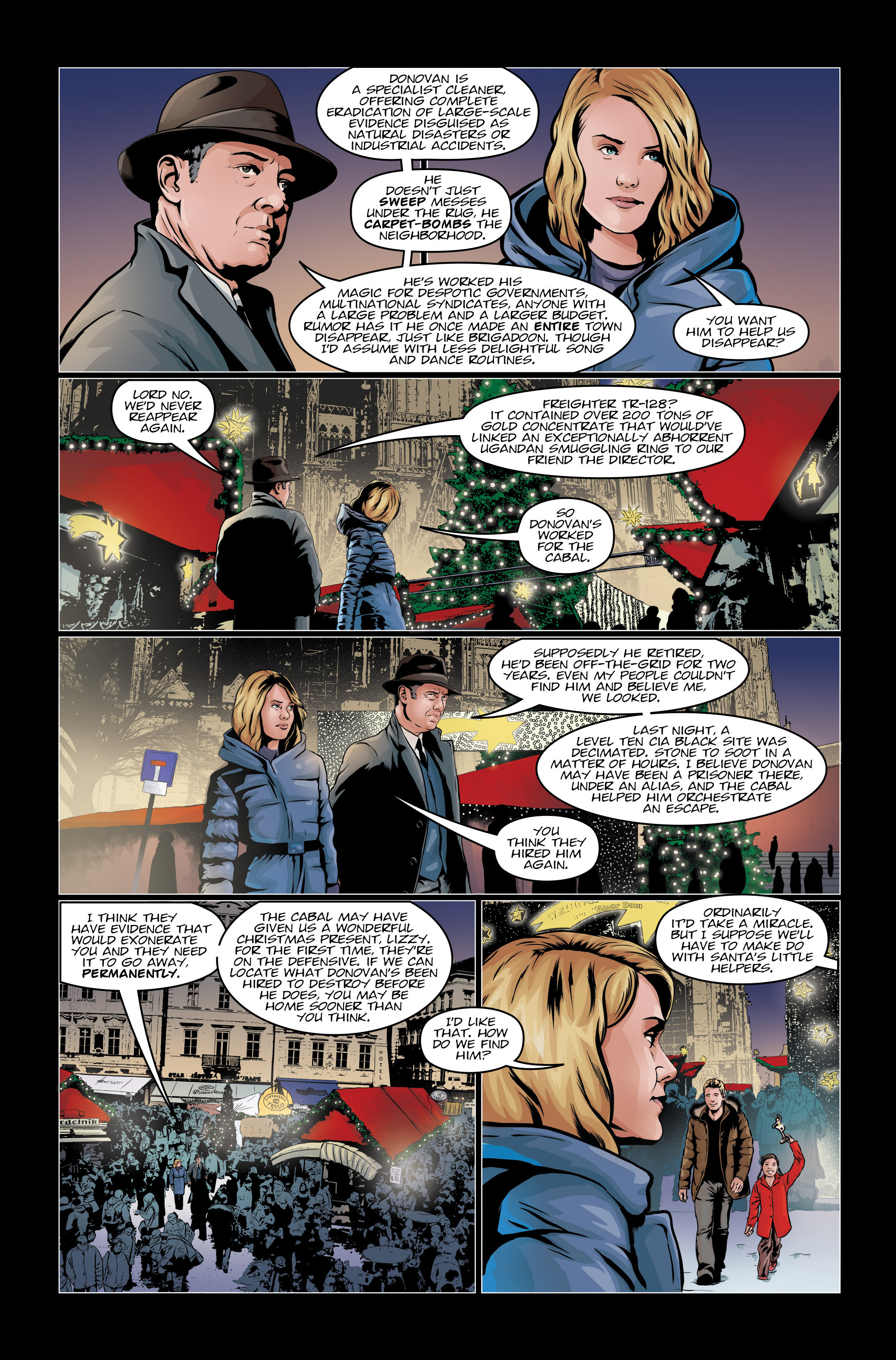 Read online The Blacklist comic -  Issue #6 - 12