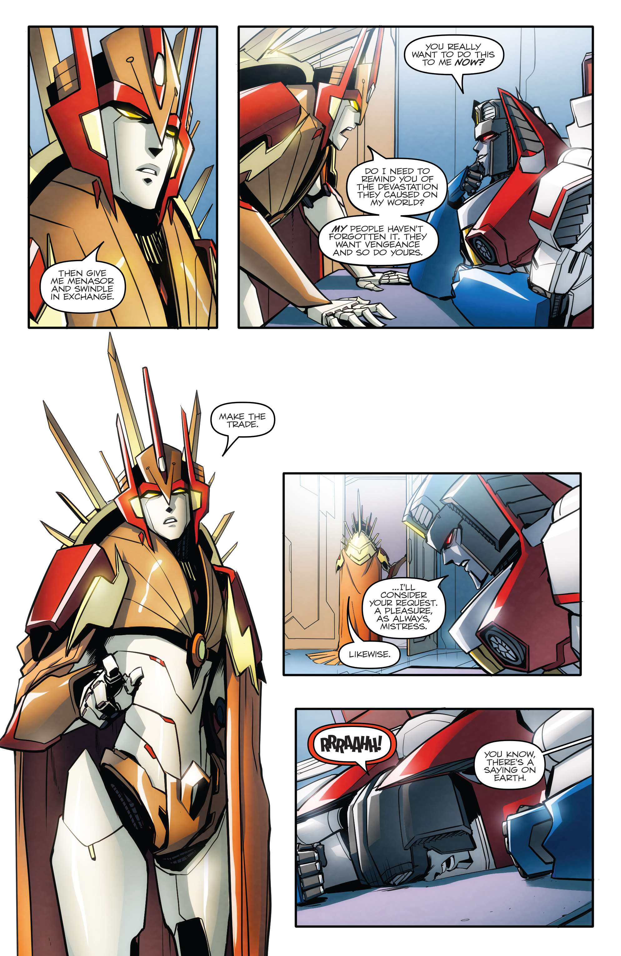 Read online Transformers: Till All Are One comic -  Issue #9 - 20