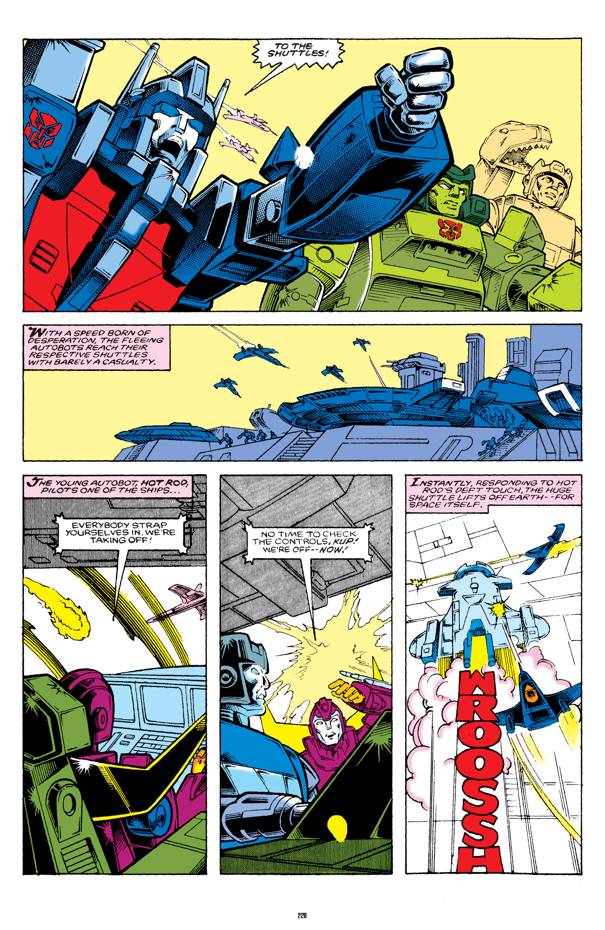 Read online The Transformers Classics comic -  Issue # TPB 7 - 227