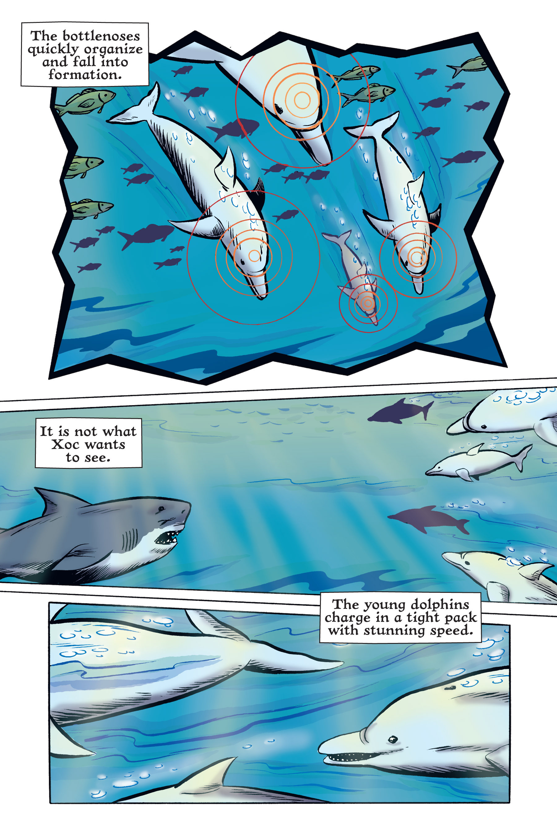 Read online Xoc: Journey of a Great White comic -  Issue # TPB - 95
