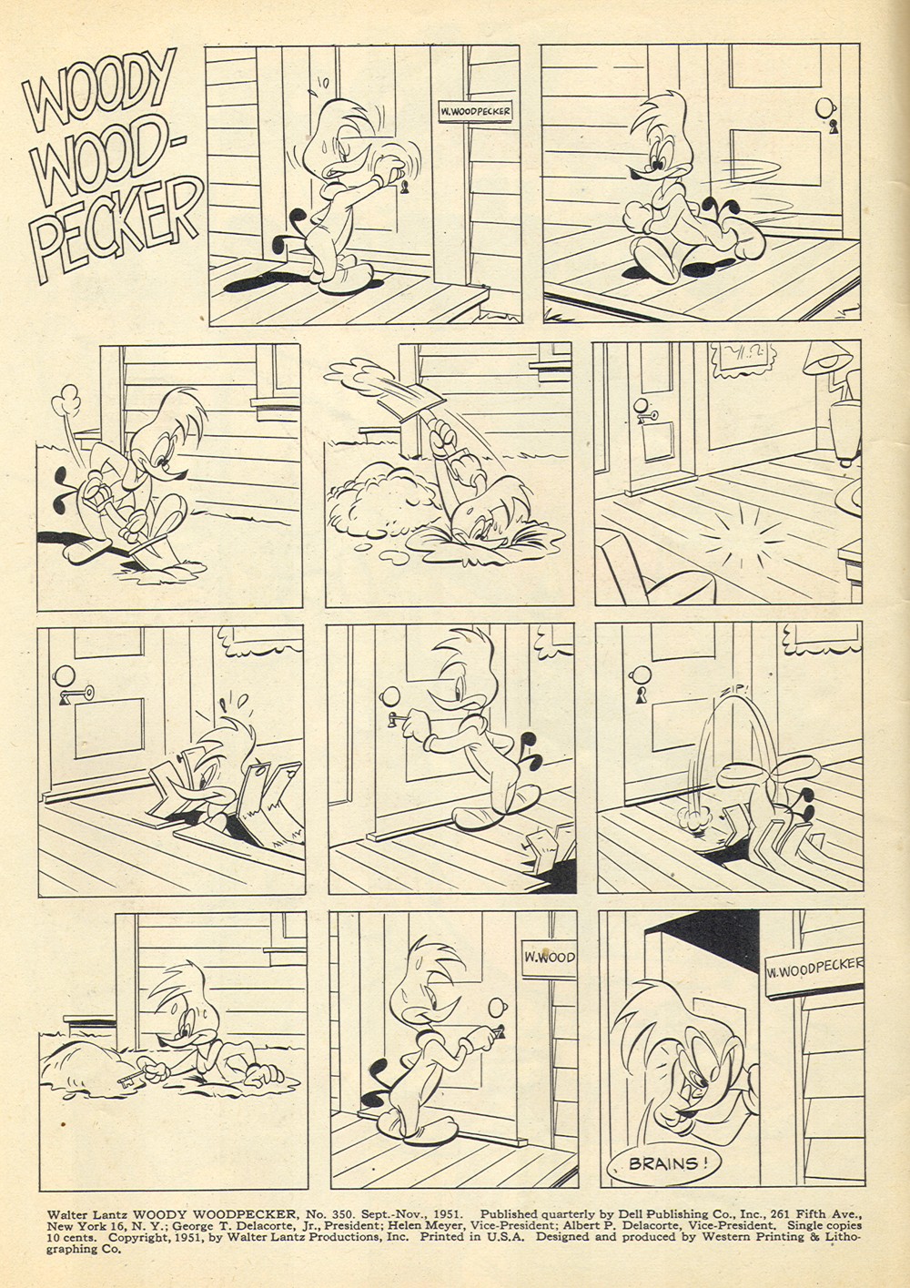 Read online Four Color Comics comic -  Issue #350 - 2