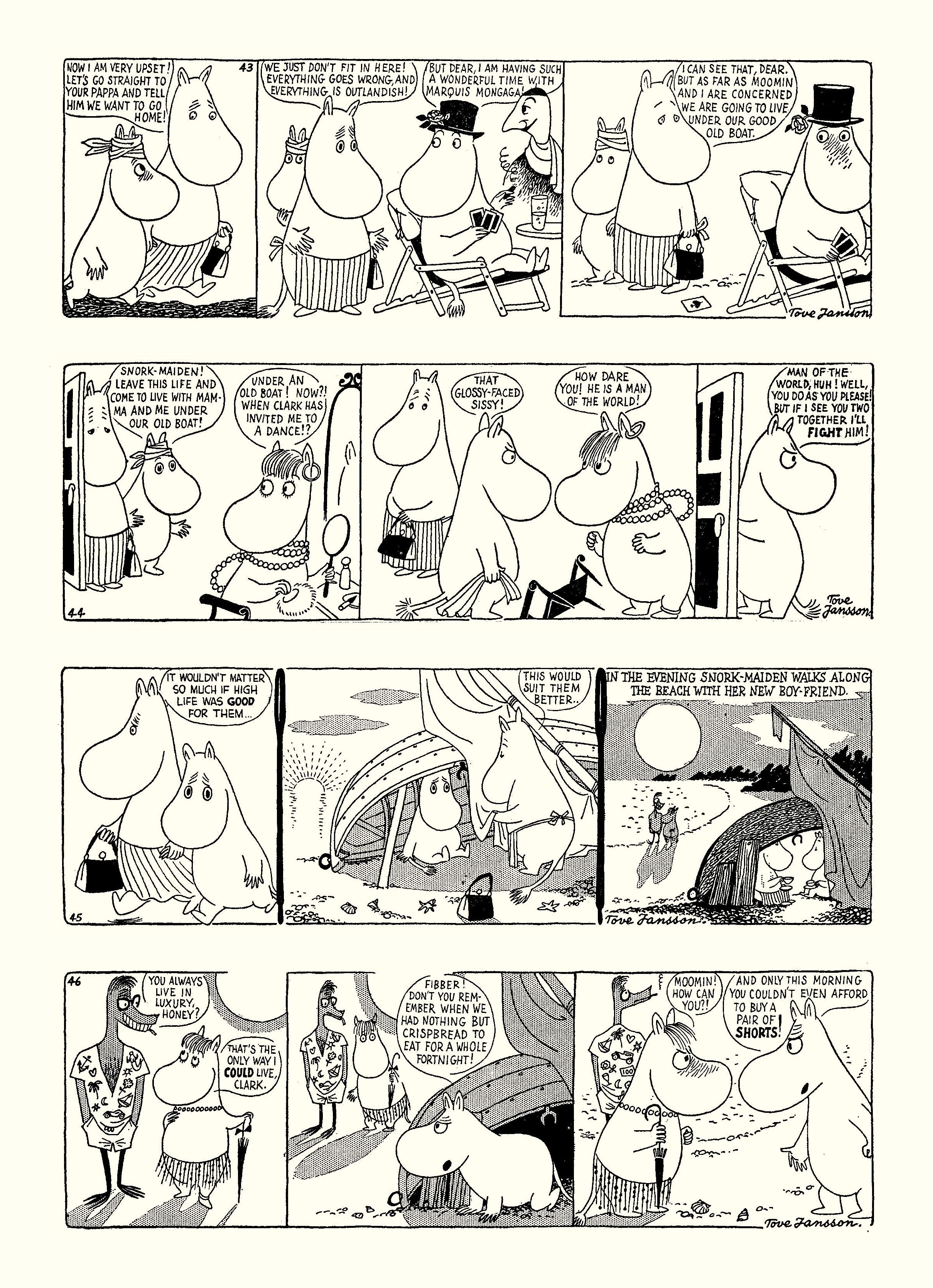 Read online Moomin: The Complete Tove Jansson Comic Strip comic -  Issue # TPB 1 - 59