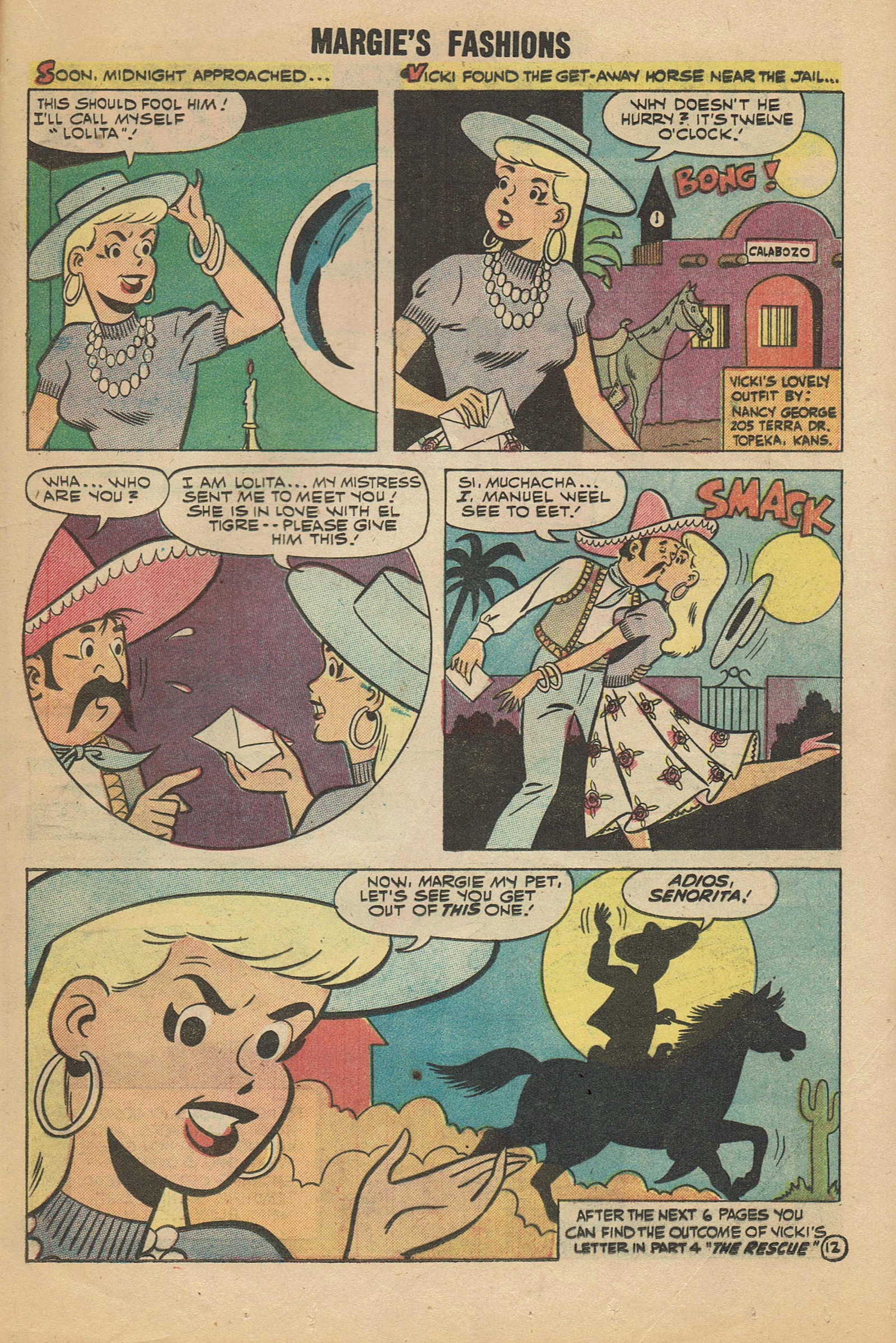 Read online My Little Margie's Fashions comic -  Issue #3 - 17