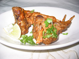 GRILLED LAMB CHOPS...Tangy and tasty!!