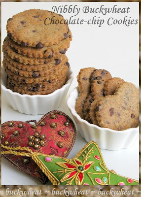 NIBBLY BUCKWHEAT CHOCOLATE-CHIP COOKIES...& BUCKWHEAT CONNECTIONS! 36 2008 12 011