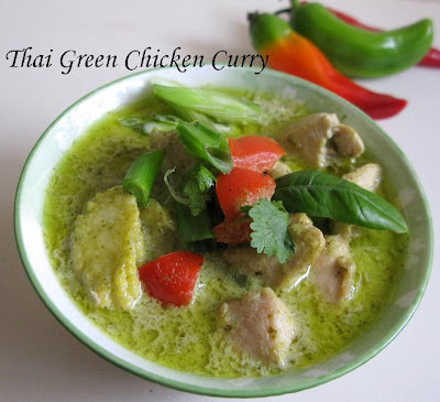 THAI GREEN CURRY...inspired by RED! THAI GREEN CURRY...inspired by RED!