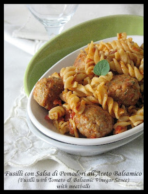 BREAKING TRADITION TO SERVE FUSILLI WITH MEATBALLS! BREAKING TRADITION TO SERVE FUSILLI WITH MEATBALLS!