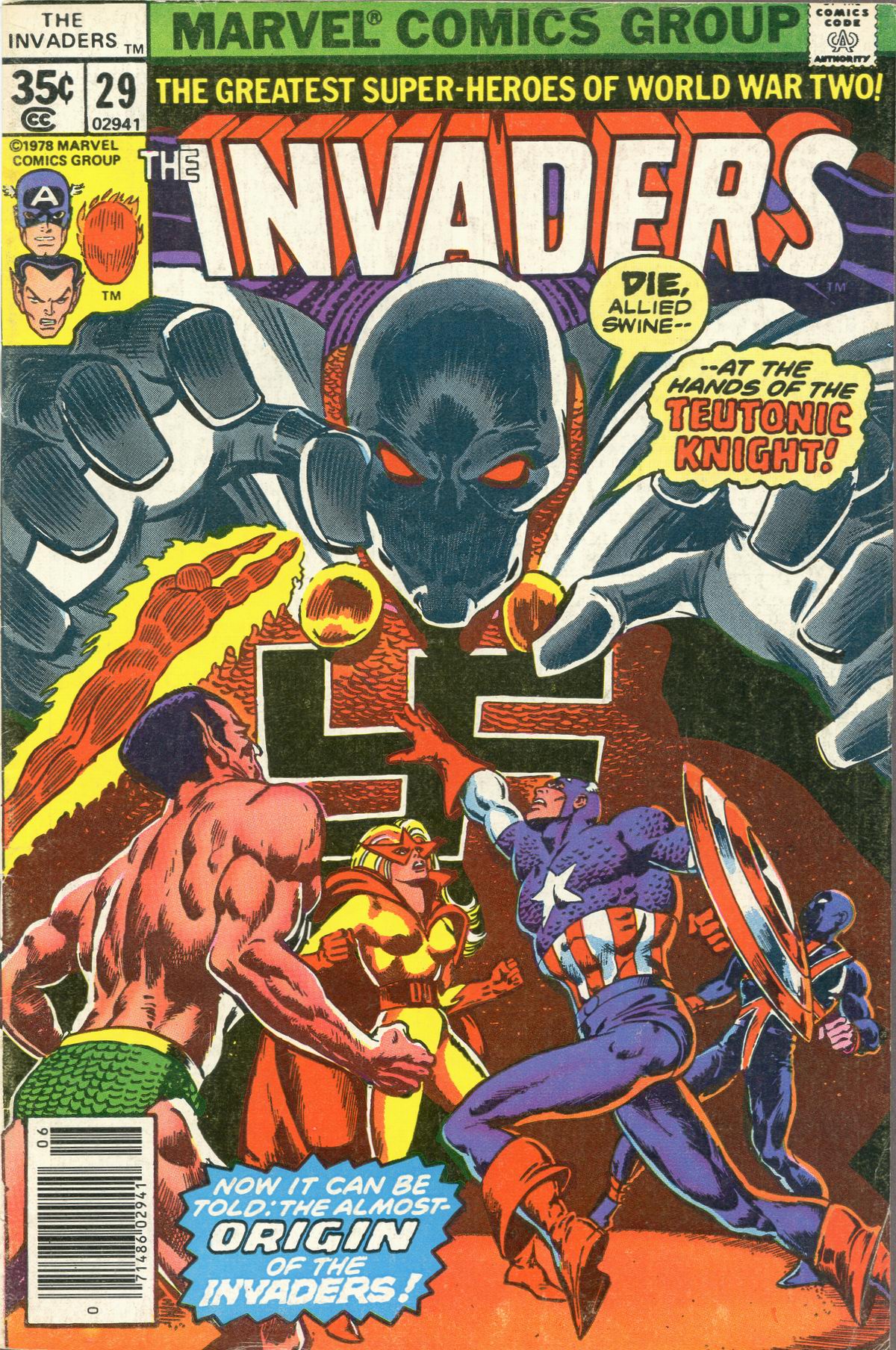 Read online The Invaders (1975) comic -  Issue #29 - 1