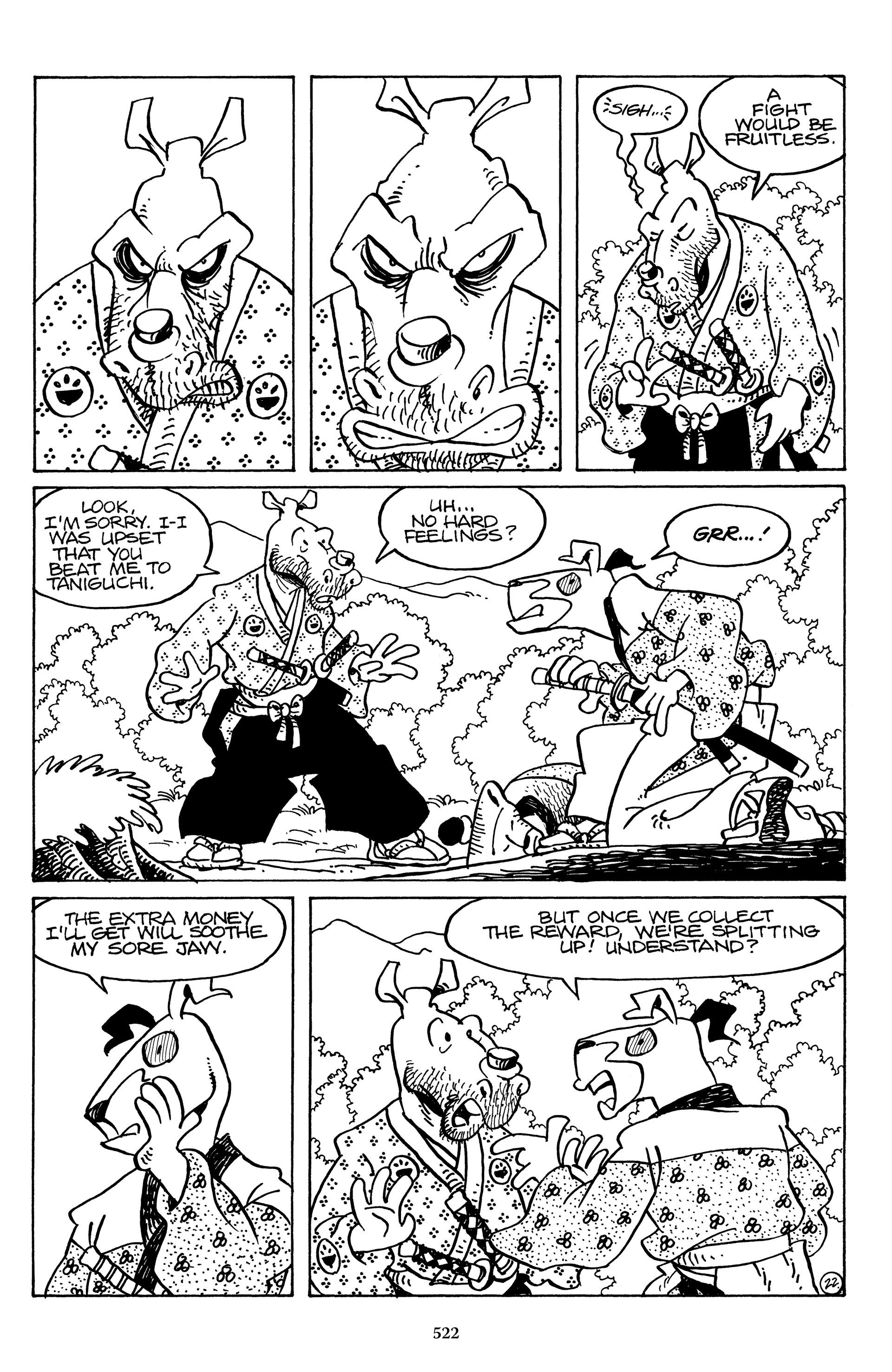 Read online The Usagi Yojimbo Saga (2021) comic -  Issue # TPB 6 (Part 6) - 22