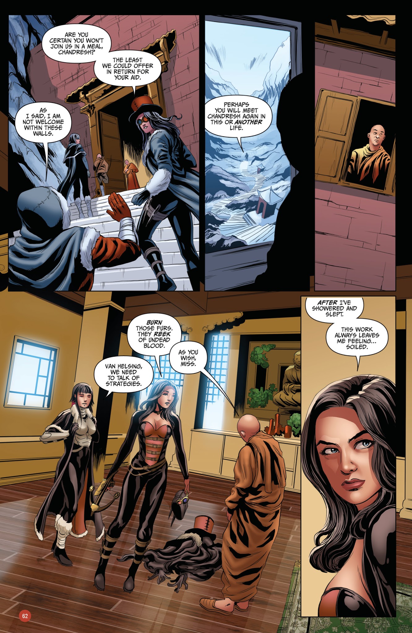 Read online Van Helsing vs. Werewolf comic -  Issue # _TPB 1 - 63