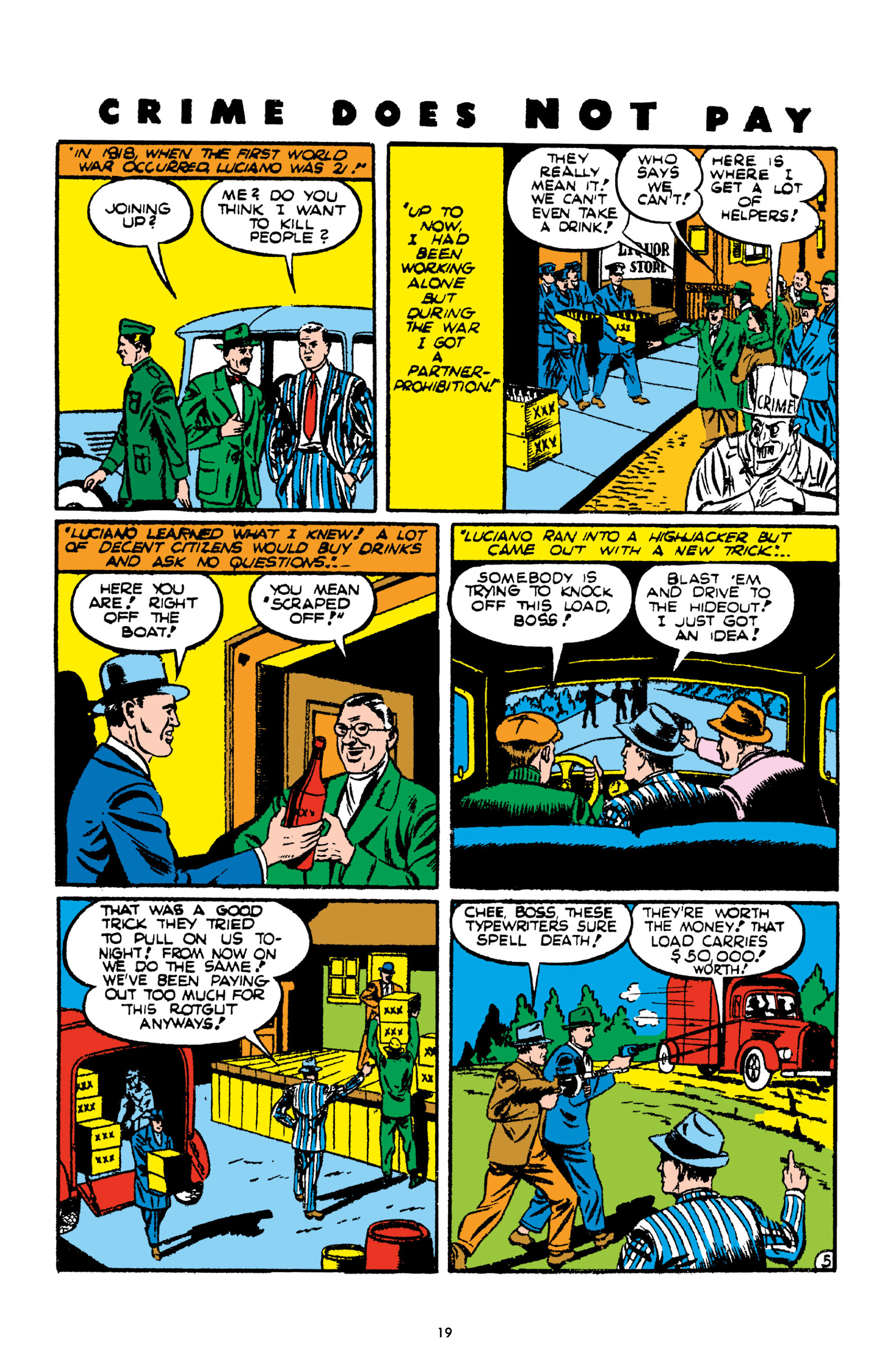 Read online Crime Does Not Pay Archives comic -  Issue # TPB 2 (Part 1) - 19