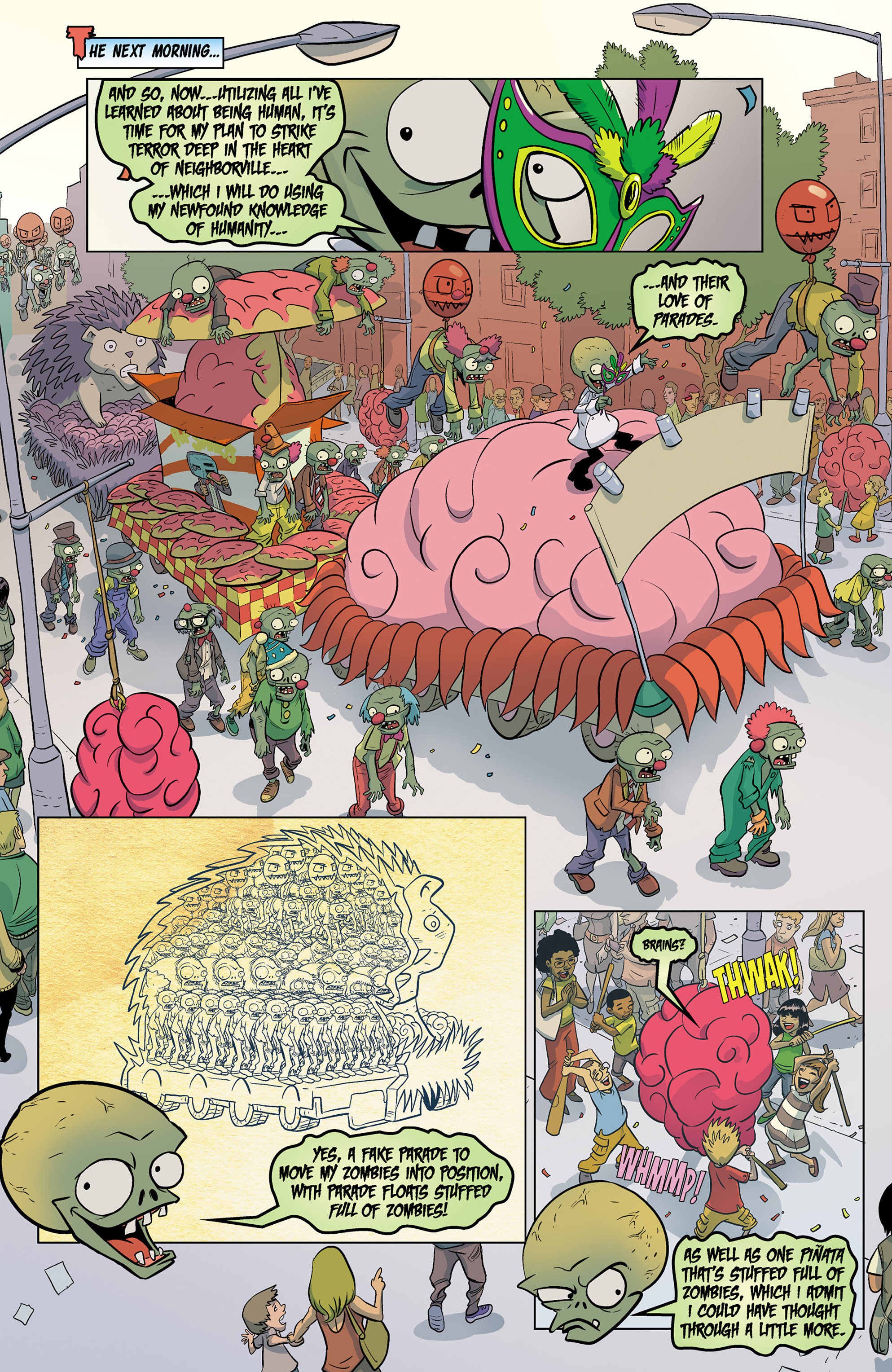 Read online Plants vs. Zombies: Grown Sweet Home comic -  Issue #6 - 11