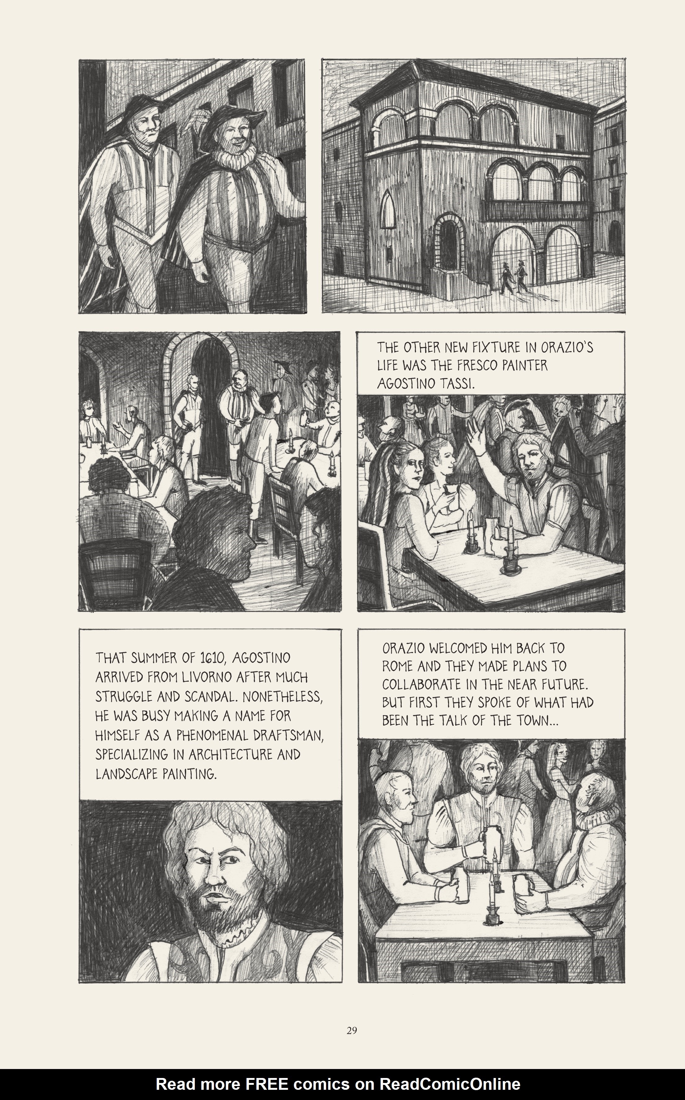 Read online I Know What I Am: The Life and Times of Artemisia Gentileschi comic -  Issue # TPB (Part 1) - 38