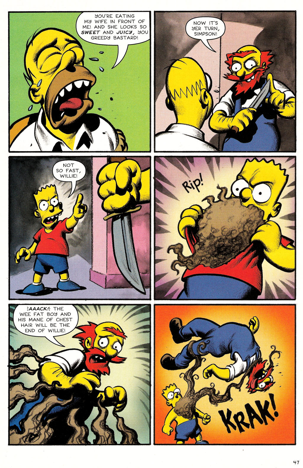 Read online Treehouse of Horror comic -  Issue #12 - 48