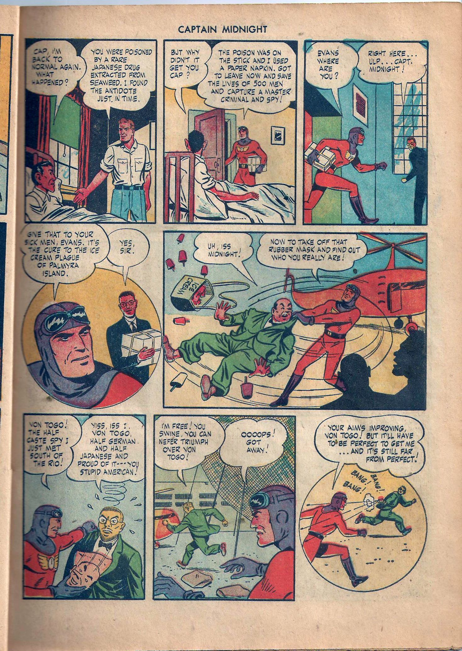 Read online Captain Midnight (1942) comic -  Issue #47 - 19