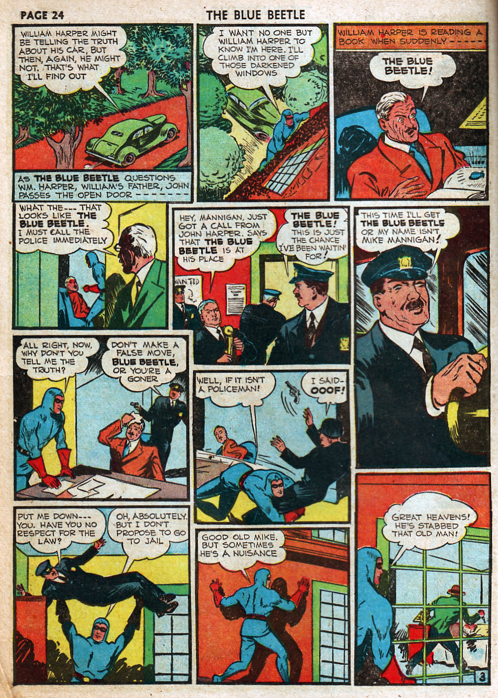 Read online The Blue Beetle comic -  Issue #11 - 26