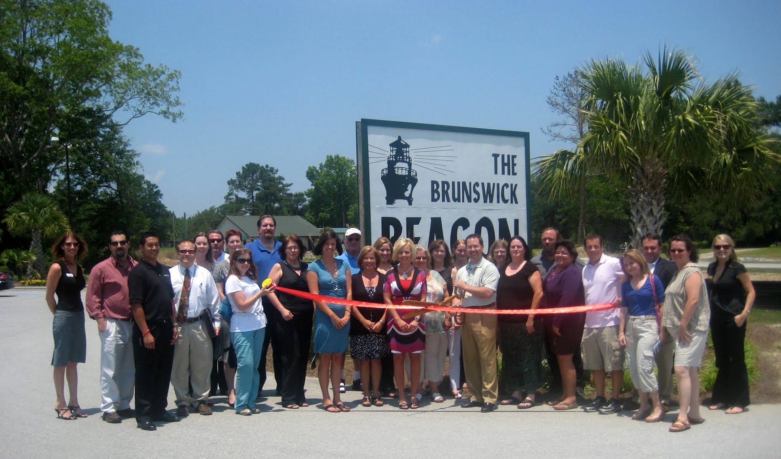 Being Bruce NBCC Ribbon Cutting at The Brunswick Beacon