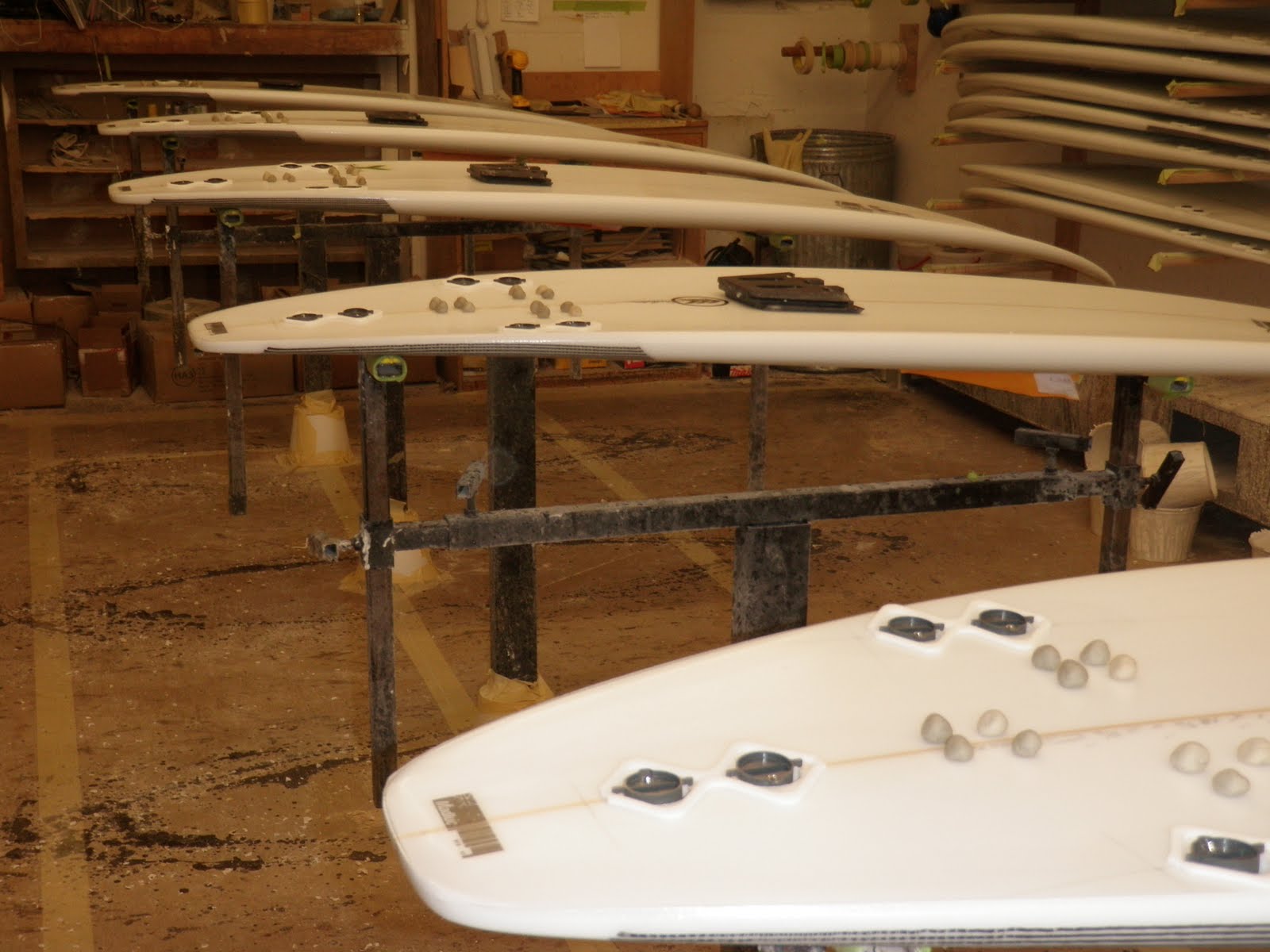 Murphy Surfboards Diamond Glassing