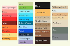 Organic Bloom Color Swatches