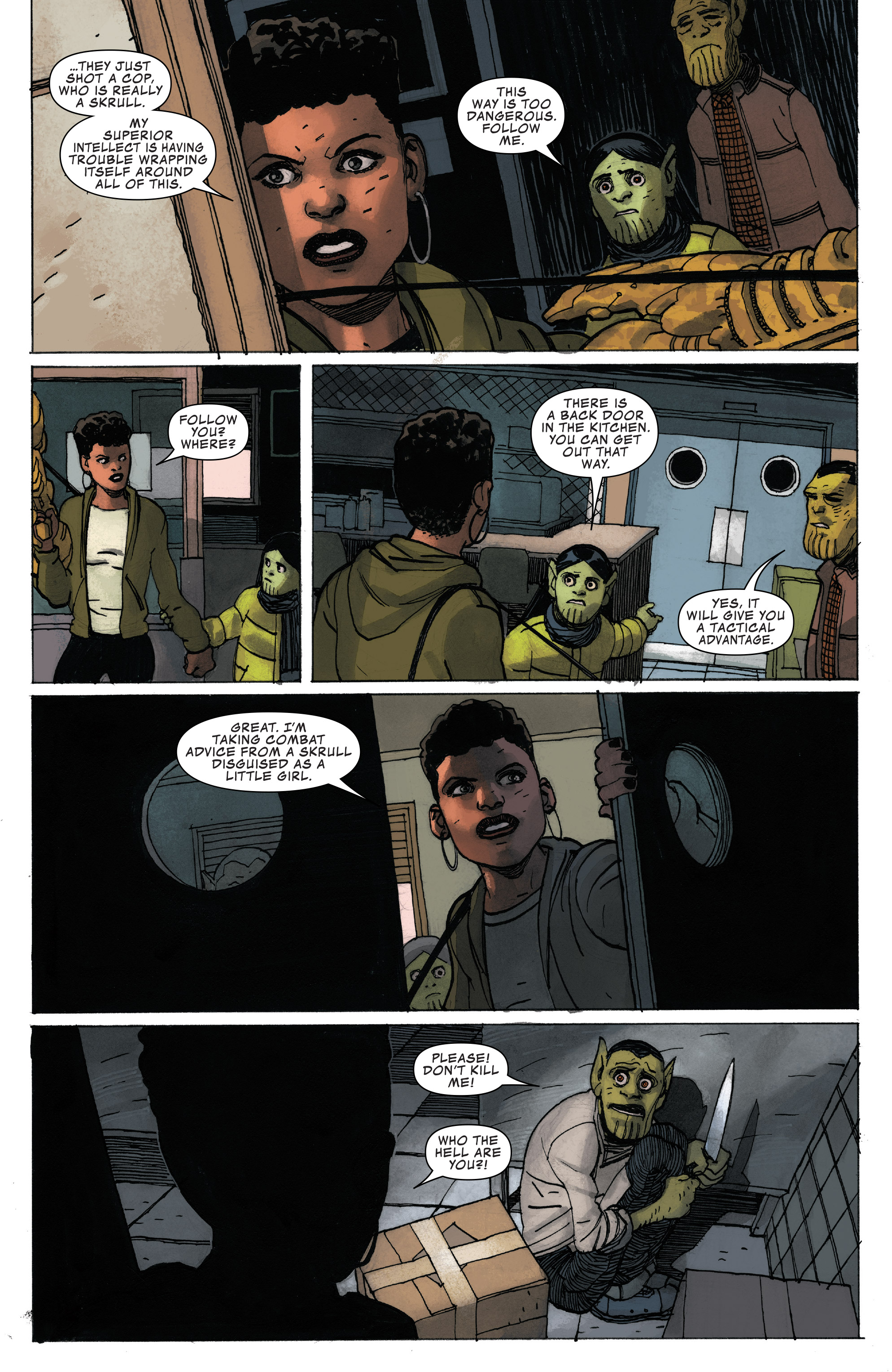 Read online Occupy Avengers comic -  Issue #6 - 14