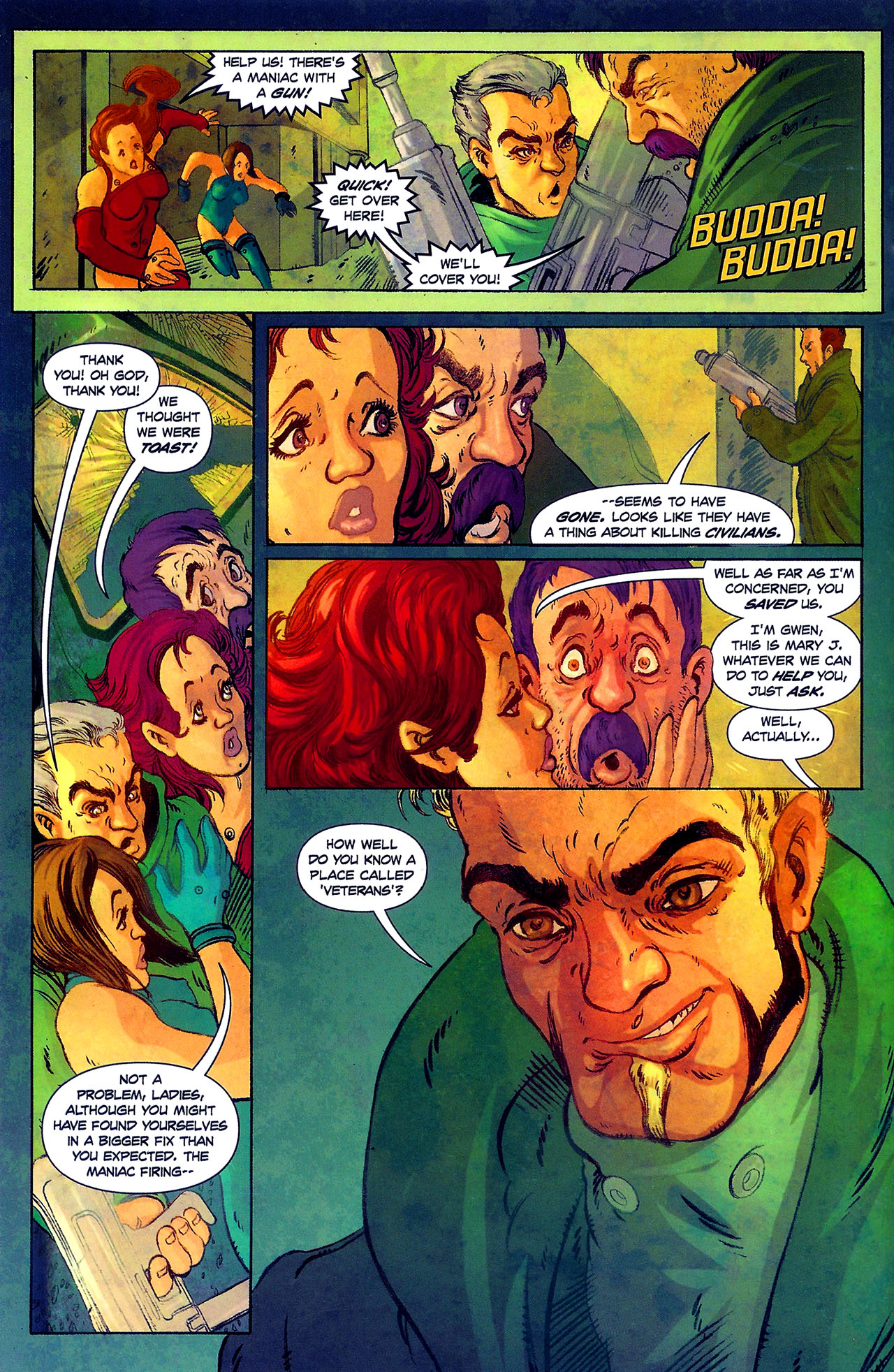 Read online Starship Troopers: Damaged Justice comic -  Issue #2 - 8