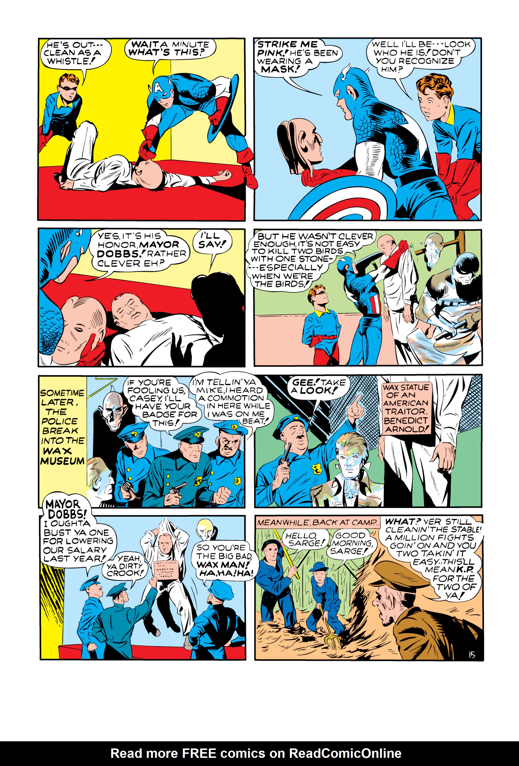 Read online Marvel Masterworks: Golden Age Captain America comic -  Issue # TPB 1 (Part 2) - 23