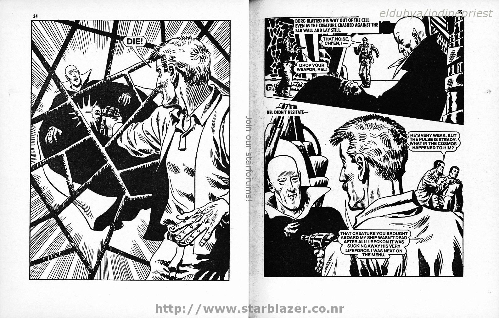 Read online Starblazer comic -  Issue #208 - 19