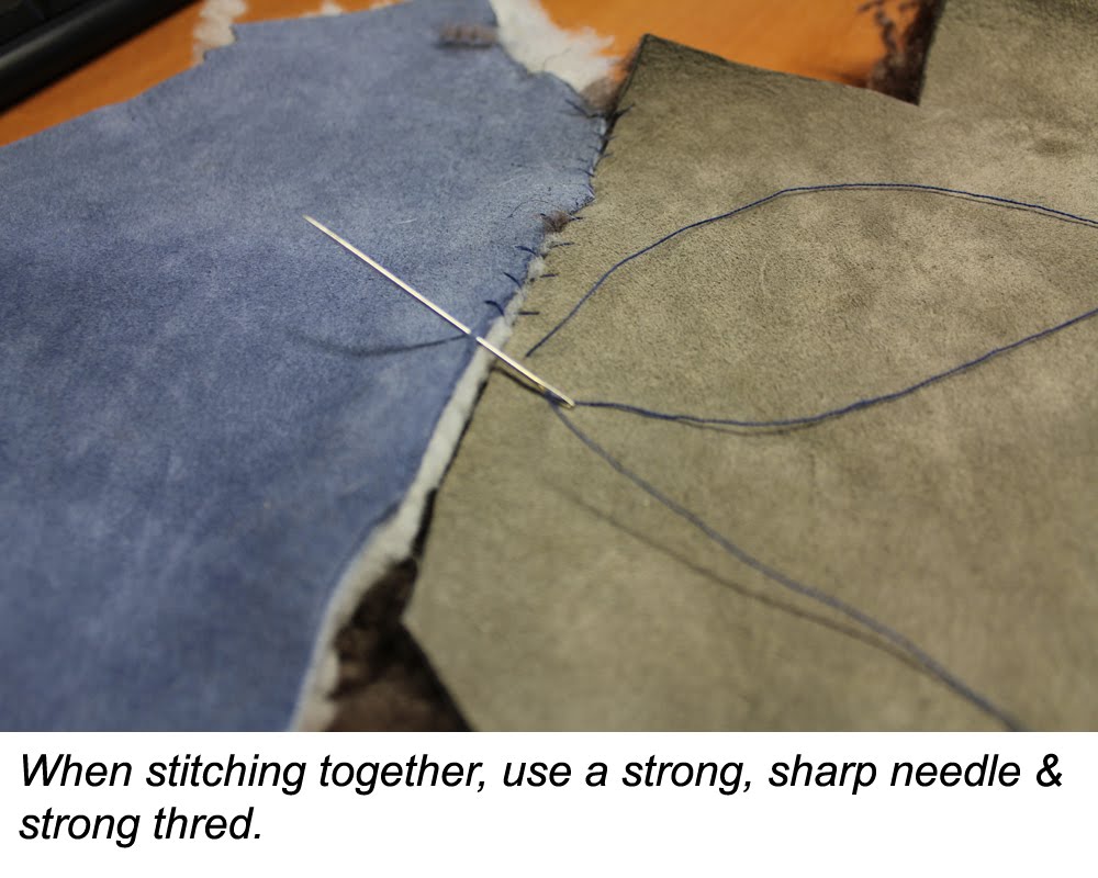 Celtic Sheepskin It's half term soon and let's get creative with