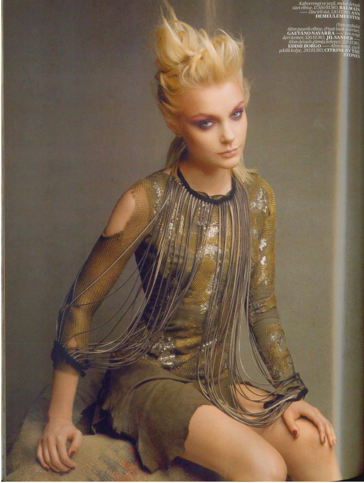 Please do not feed models: Jessica Stam | Vogue Turkey March 2010 ...
