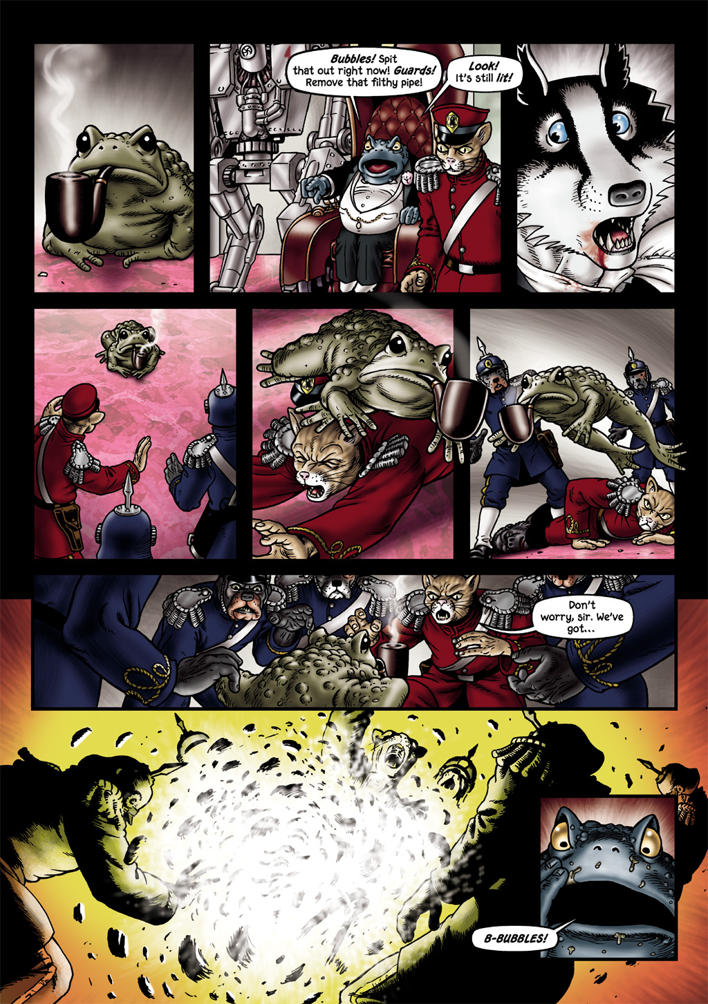 Read online Grandville Bête Noire comic -  Issue # TPB - 91