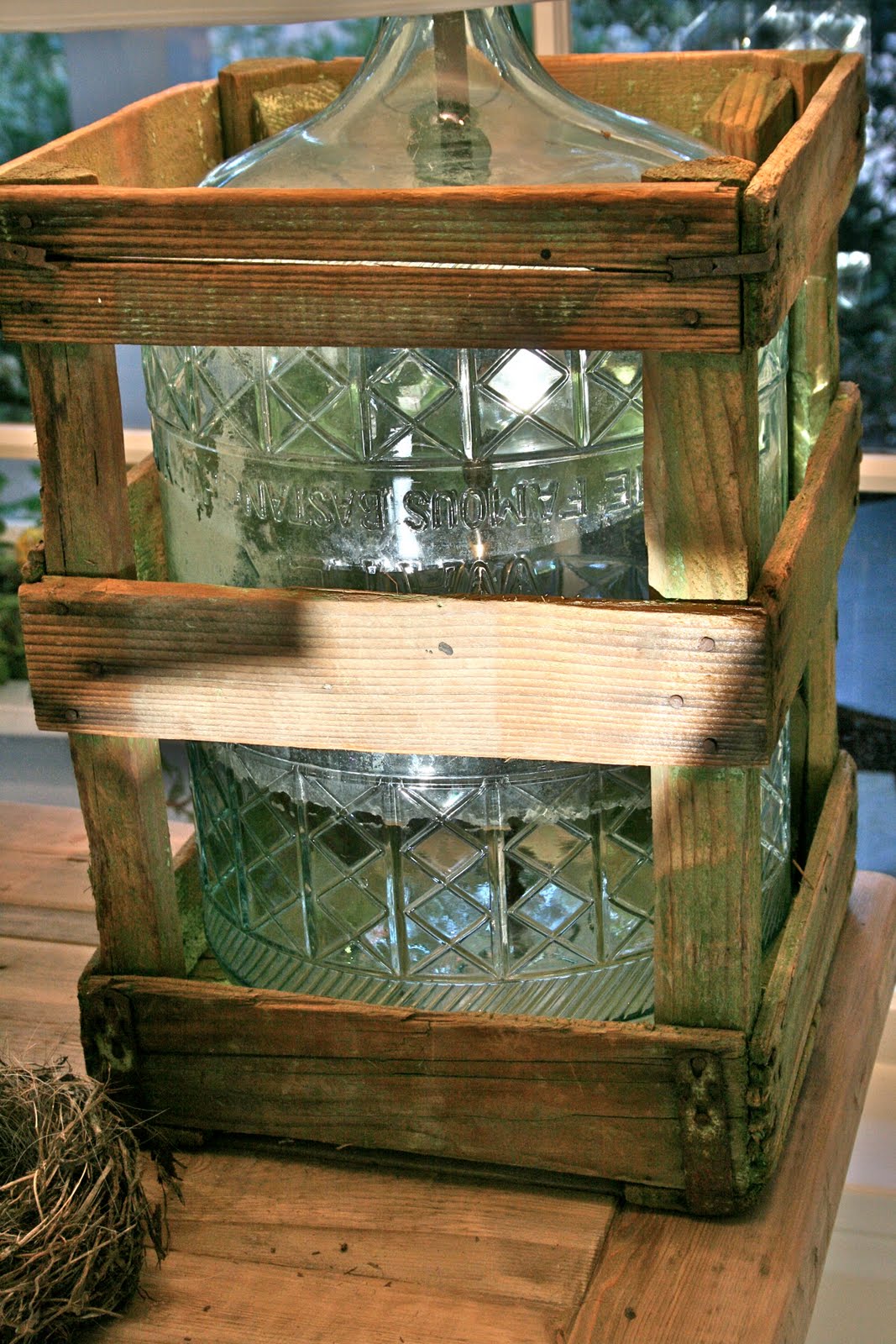 The Polished Pebble Vintage Water Bottle Lamps