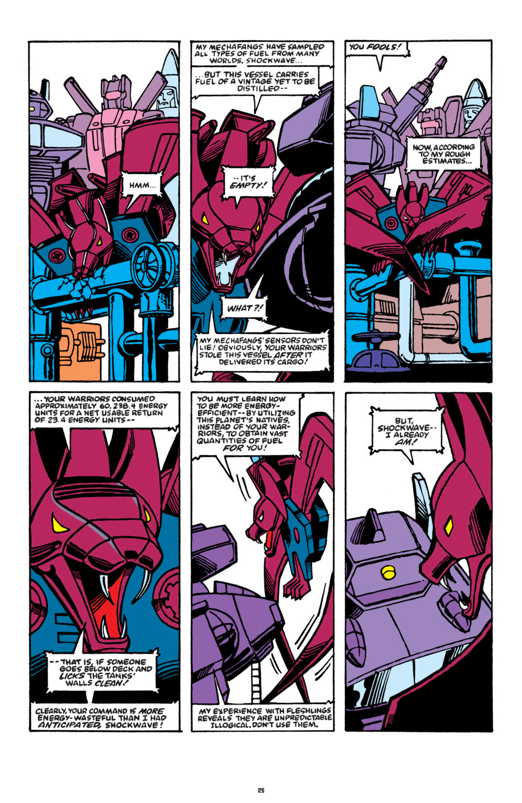 Read online The Transformers Classics comic -  Issue # TPB 3 - 127