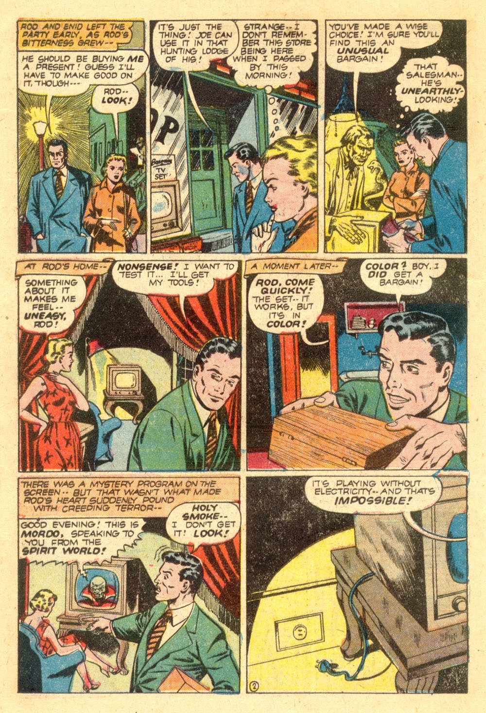 Read online Adventures Into The Unknown comic -  Issue #42 - 12