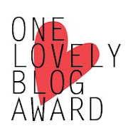 My very first blog award! Thanks, Nina :)
