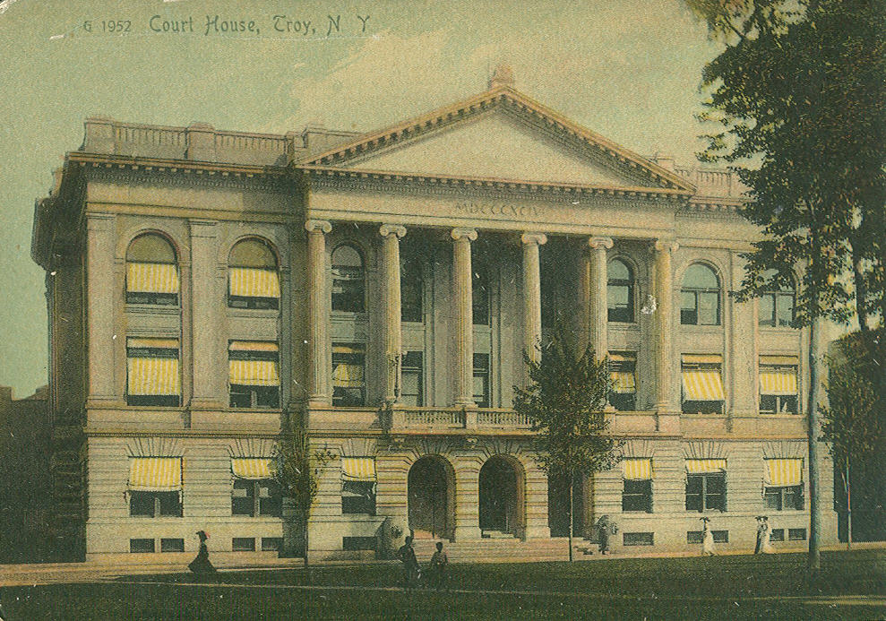 Vintage Travel Postcards Troy, New York