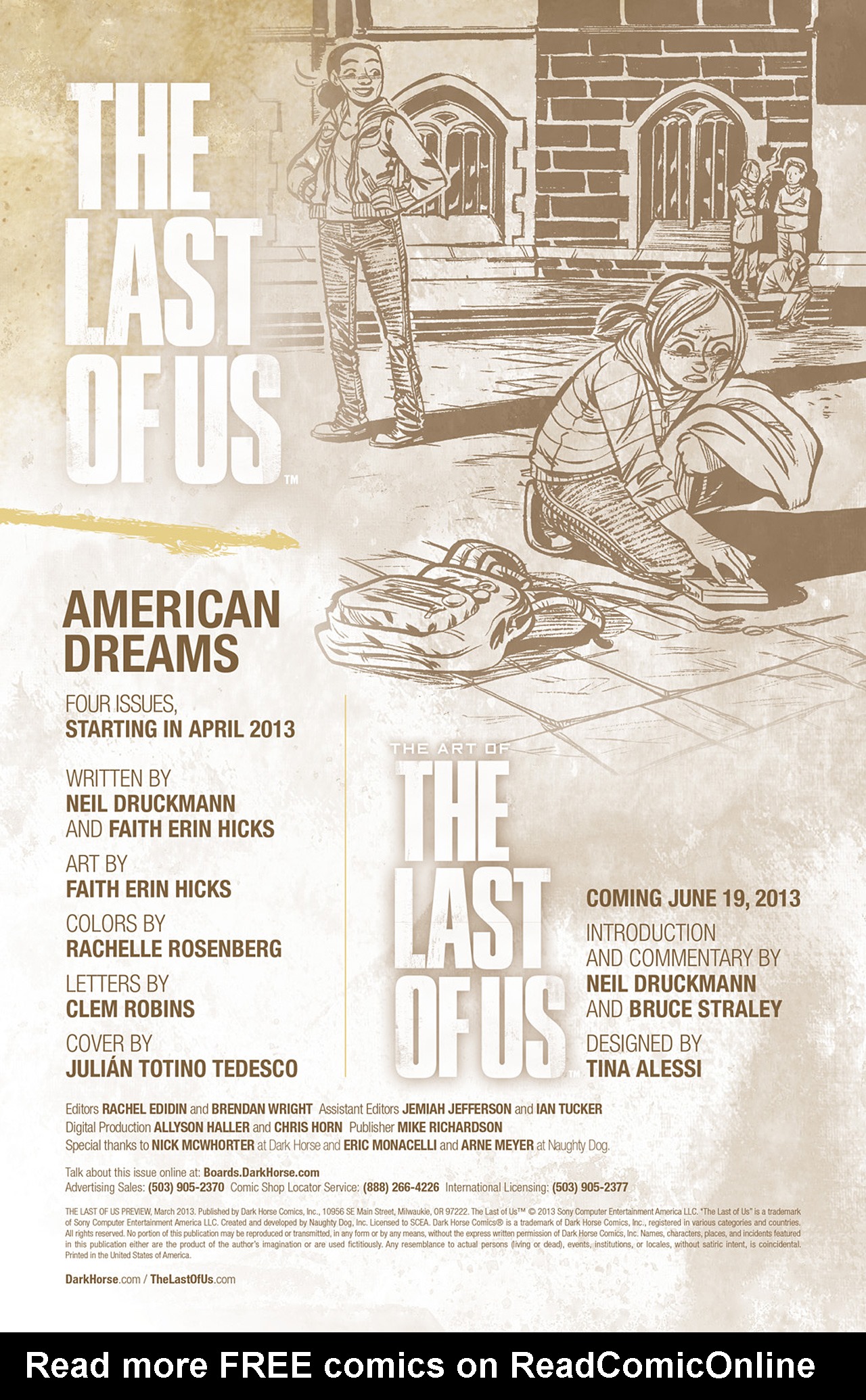 Read online The Last of Us: American Dreams comic -  Issue # _Preview - 2