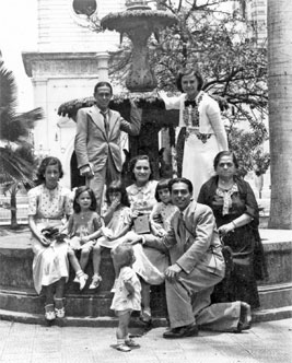 Familia de Inmigrantes en Venezuela.
