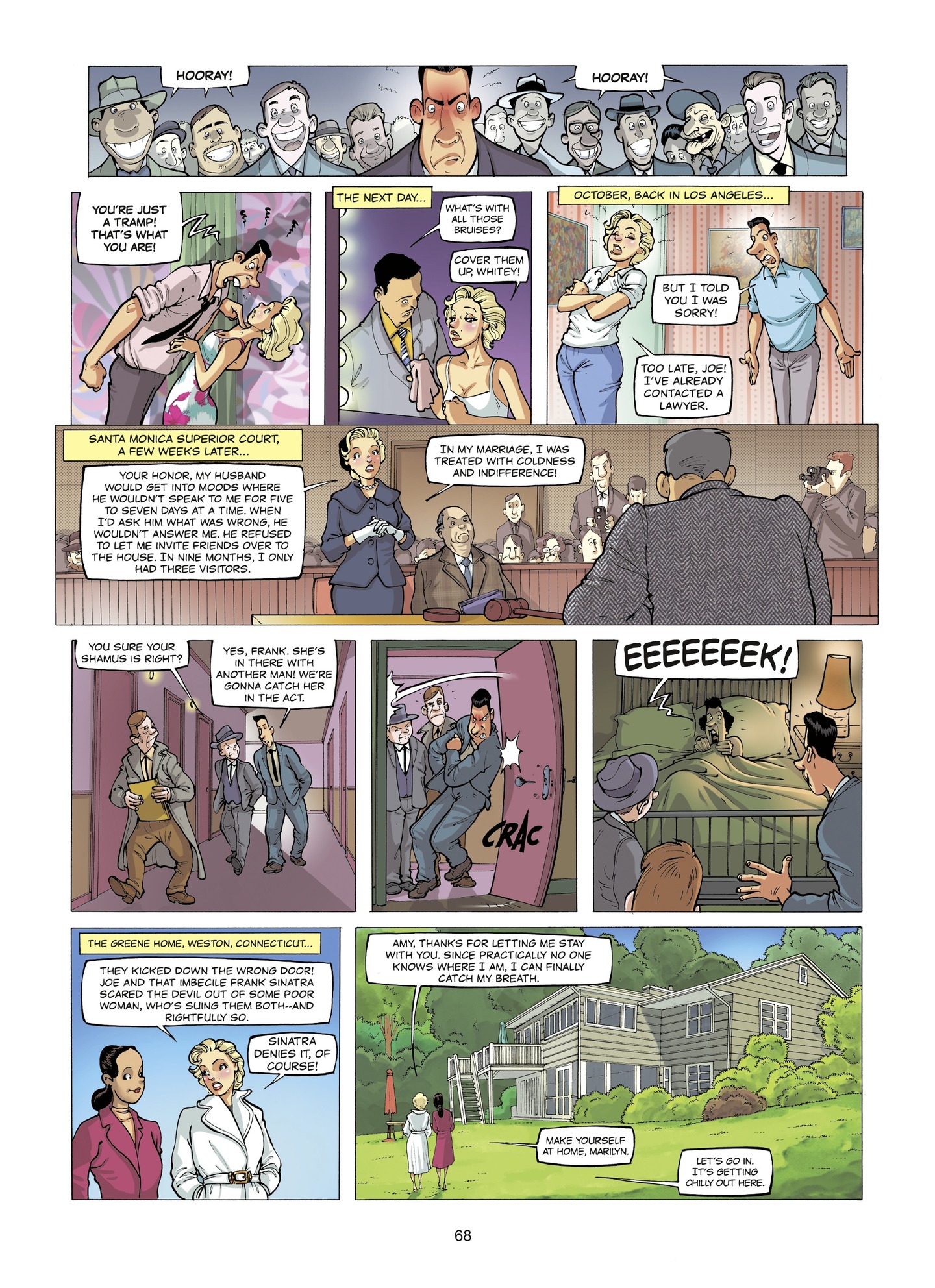 Read online The Stars of History: Marilyn Monroe comic -  Issue # TPB - 68