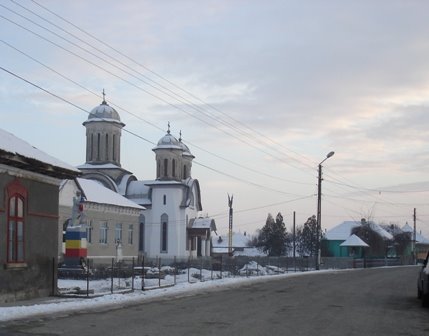 Spre centrul comunei Rogova