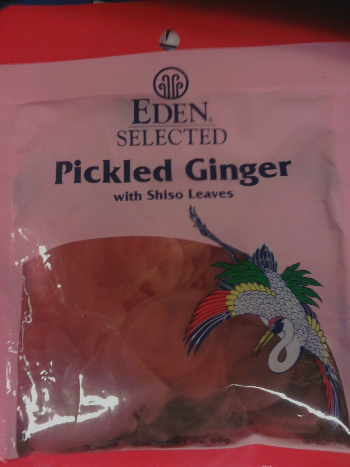 eating (nearly) everything DANGER Pickled Ginger!