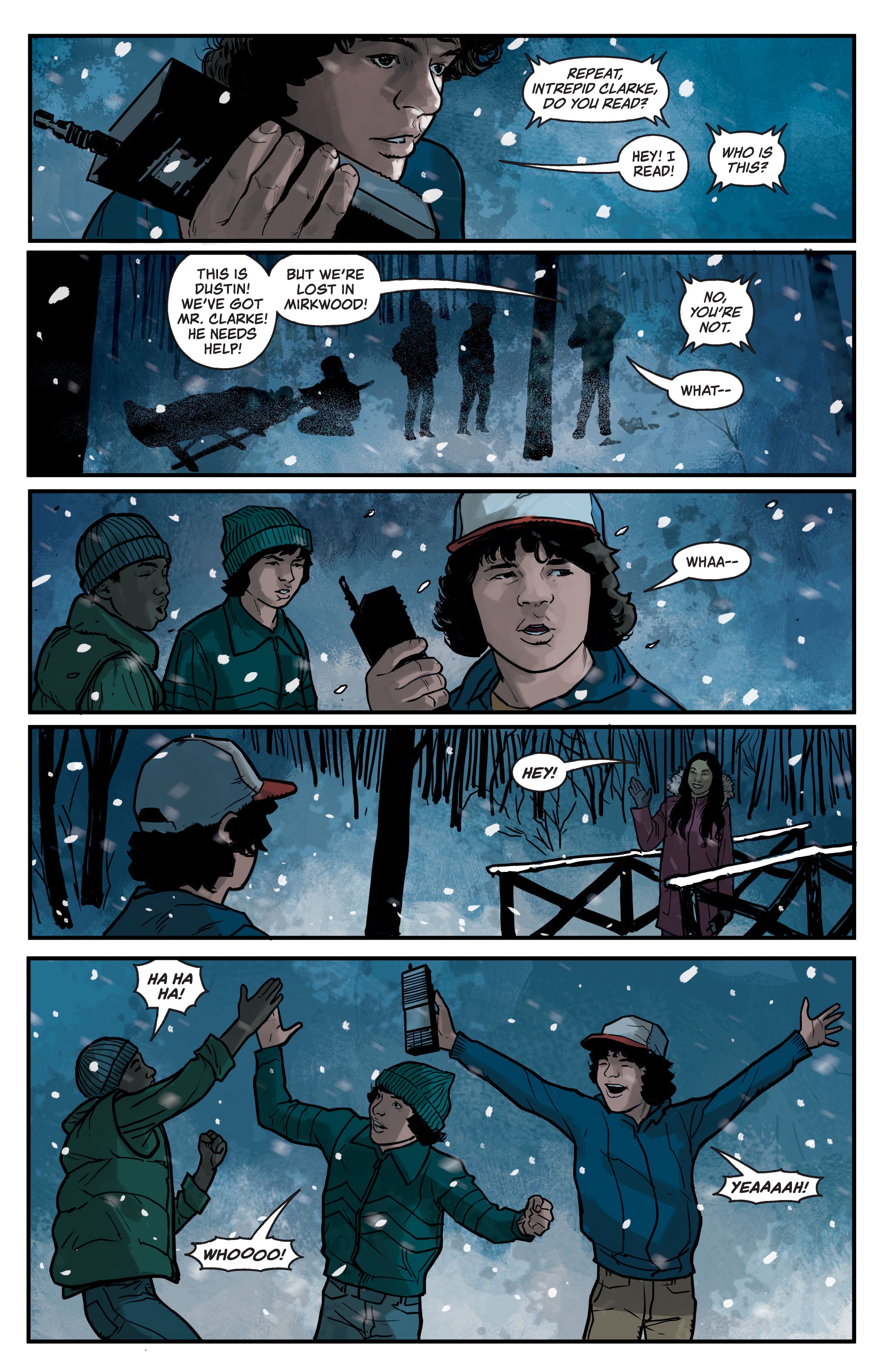 Read online Stranger Things: The Tomb of Ybwen comic -  Issue #4 - 17