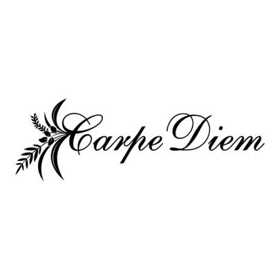 Carpe diem тату на ключице эскиз