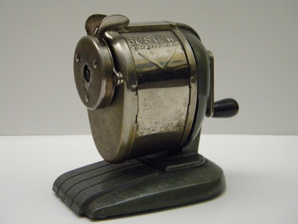 Retro Educational Technology Pencil Sharpeners The Boston Champion