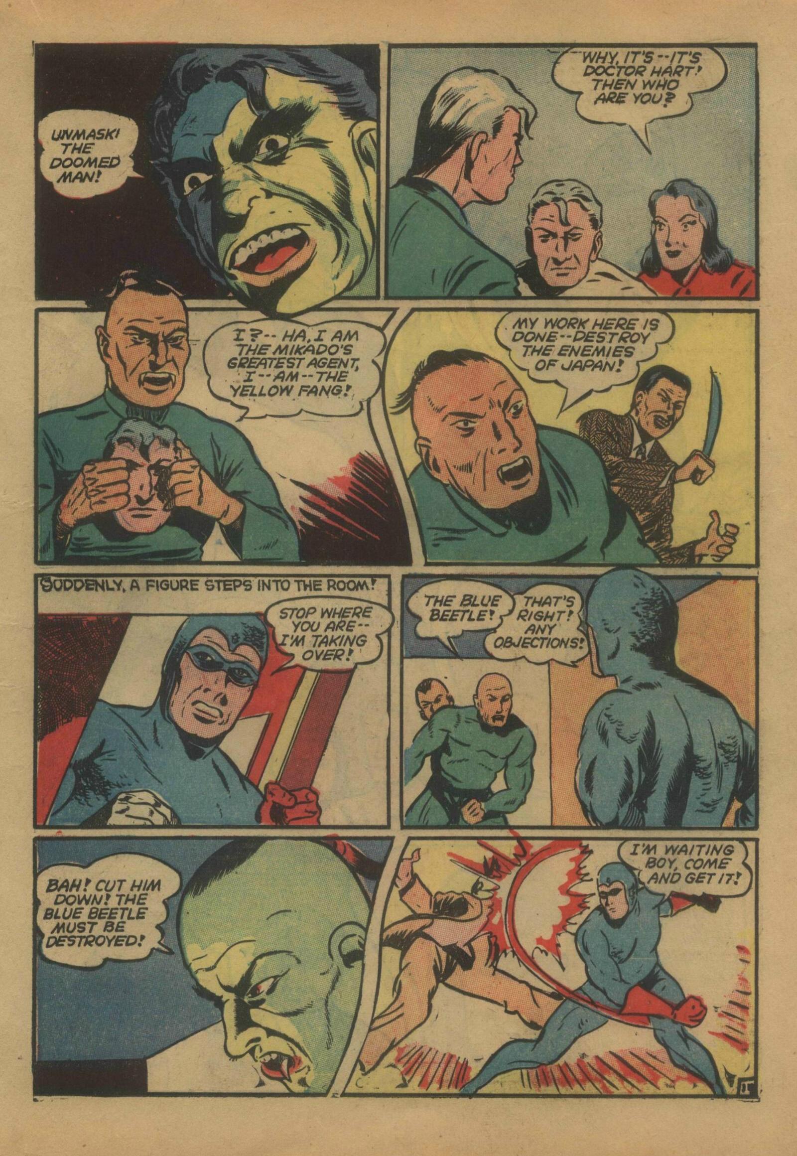 Read online The Blue Beetle comic -  Issue #14 - 33