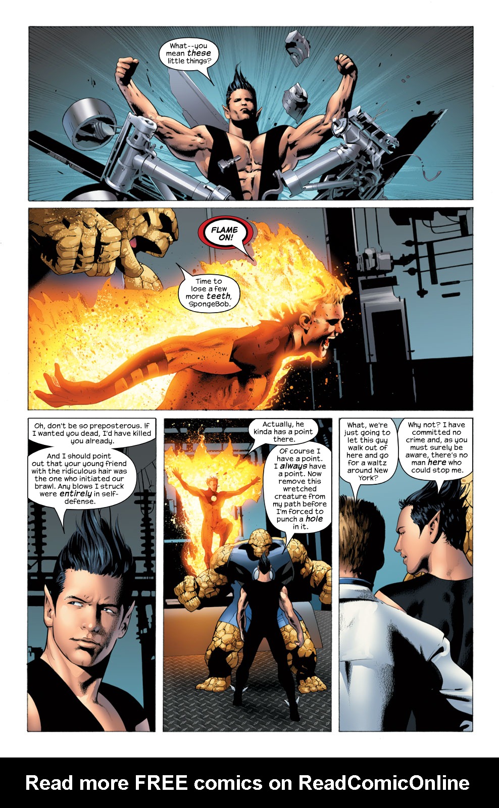 Read online Ultimate Fantastic Four (2004) comic -  Issue #25 - 13